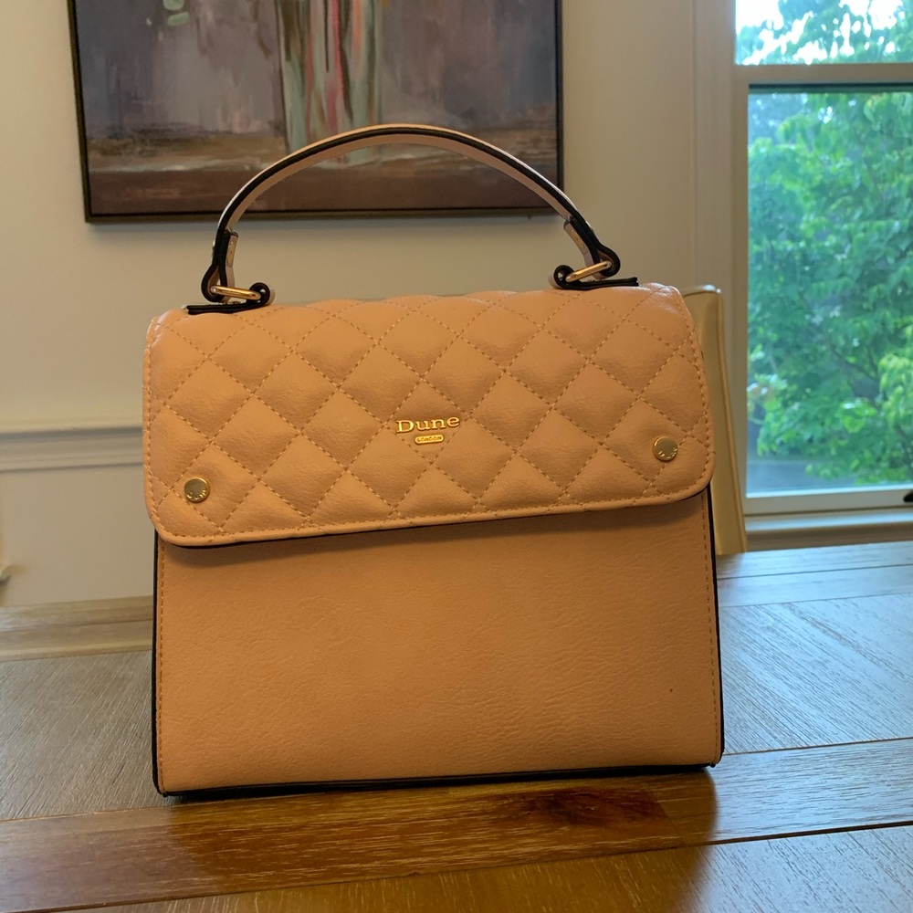 Dune London blush pink handbag